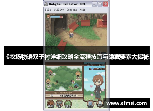 《牧场物语双子村详细攻略全流程技巧与隐藏要素大揭秘》